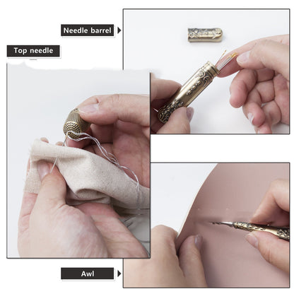 Coffret de 6 ciseaux de couture en fer