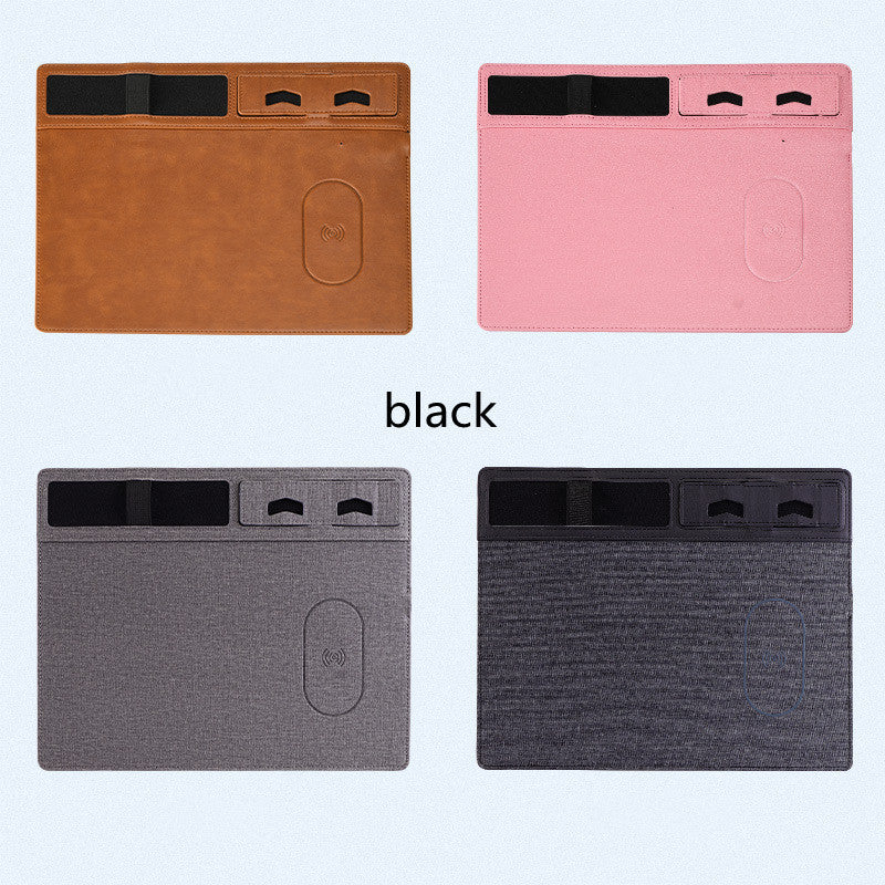 Tapis de souris de chargement sans fil créatif multifonctionnel avec support de Téléphone