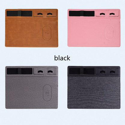 Tapis de souris de chargement sans fil créatif multifonctionnel avec support de Téléphone