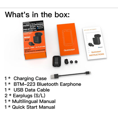 Écouteurs Bluetooth intelligents pour la traduction instantanée