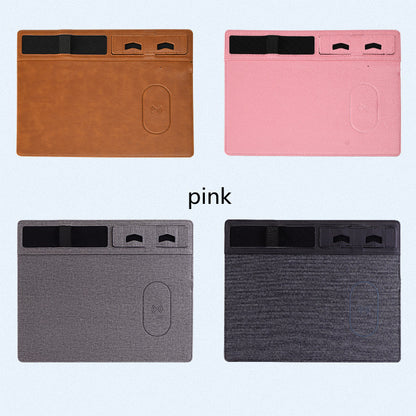 Tapis de souris de chargement sans fil créatif multifonctionnel avec support de Téléphone